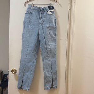 Abercrombie & Fitch Light Blue Straight Leg Jeans